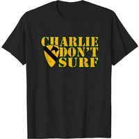 T-shirt pour hommes Charlie Don't Surf en noir — T-shirts pour hommes