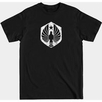 T-shirt Pan Pacific Defense Corps Crest pour hommes - Variante blanche — T-shirts pour hommes