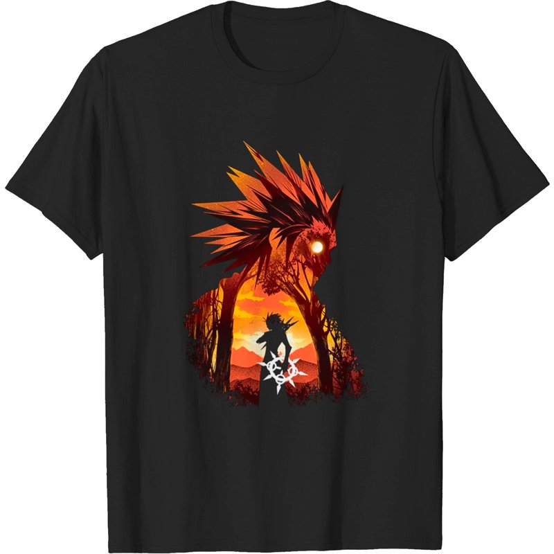 Axel Flames - T-shirt pour hommes Axel Kingdom Hearts — T-shirts pour hommes