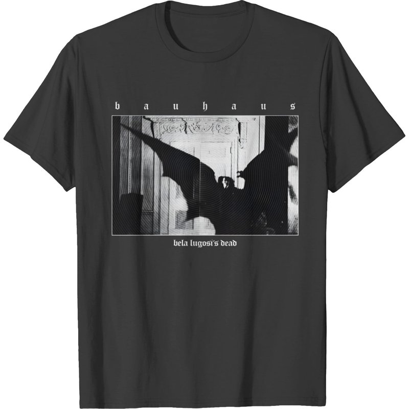 T-shirt pour hommes Bauhaus Bela Lugosi 80s — T-shirts pour hommes