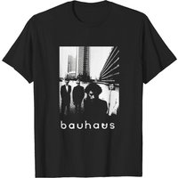 T-shirt pour hommes Bauhaus en noir