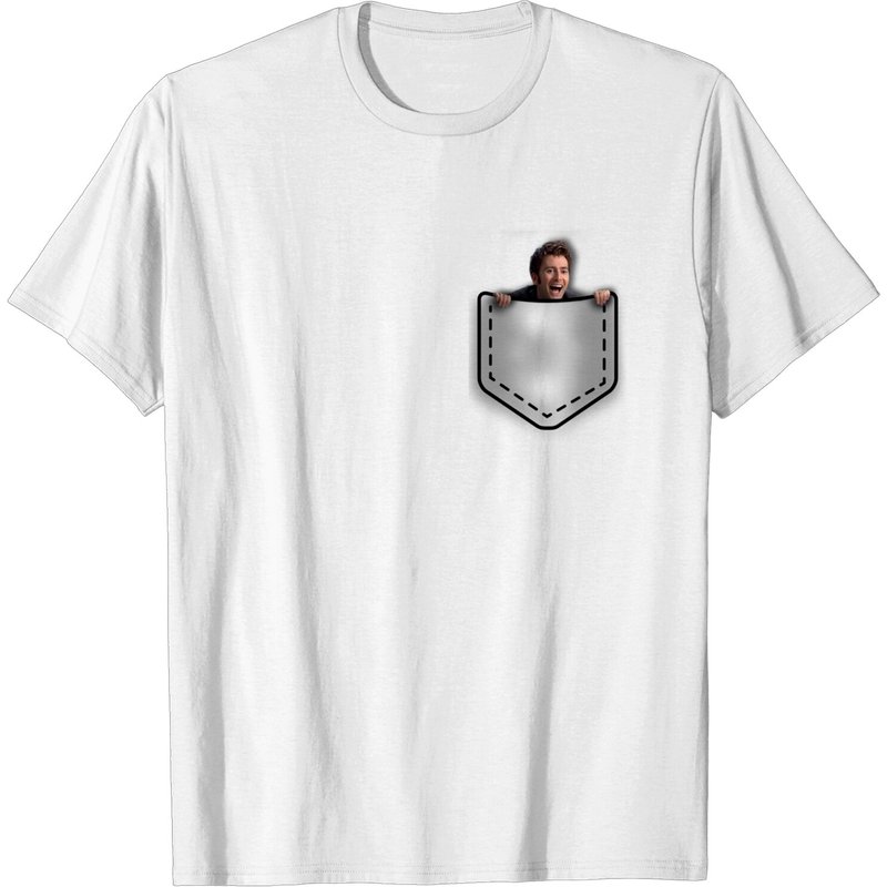 T-shirt David Tennant Doctor Who avec Poche pour Hommes — T-shirts pour hommes