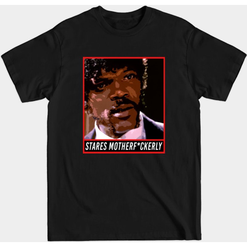 Stares Motherfuckerly - Samuel L Jackson Men's T-Shirt