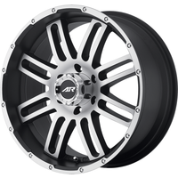 American Racing AR901 Machined Black 20x9 Wheels 6x139.7 Bolt Pattern