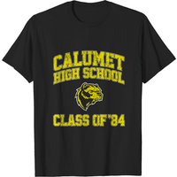 T-shirt Calumet High School Promotion de 84 Red Dawn pour hommes — T-shirts pour hommes