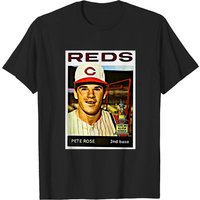 T-shirt pour hommes Pete Rose 1964 Flashback Champs