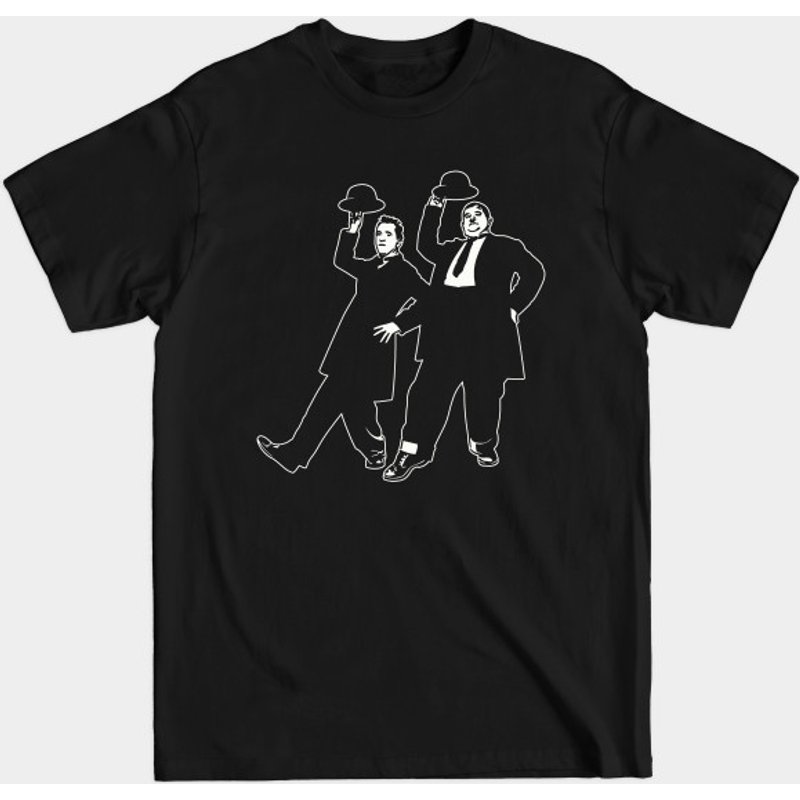 T-shirt Laurel And Hardy pour hommes - Duo comique classique