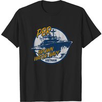 T-shirt PBR Brown Water Navy Vietnam Patrol Boat River — T-shirts pour hommes