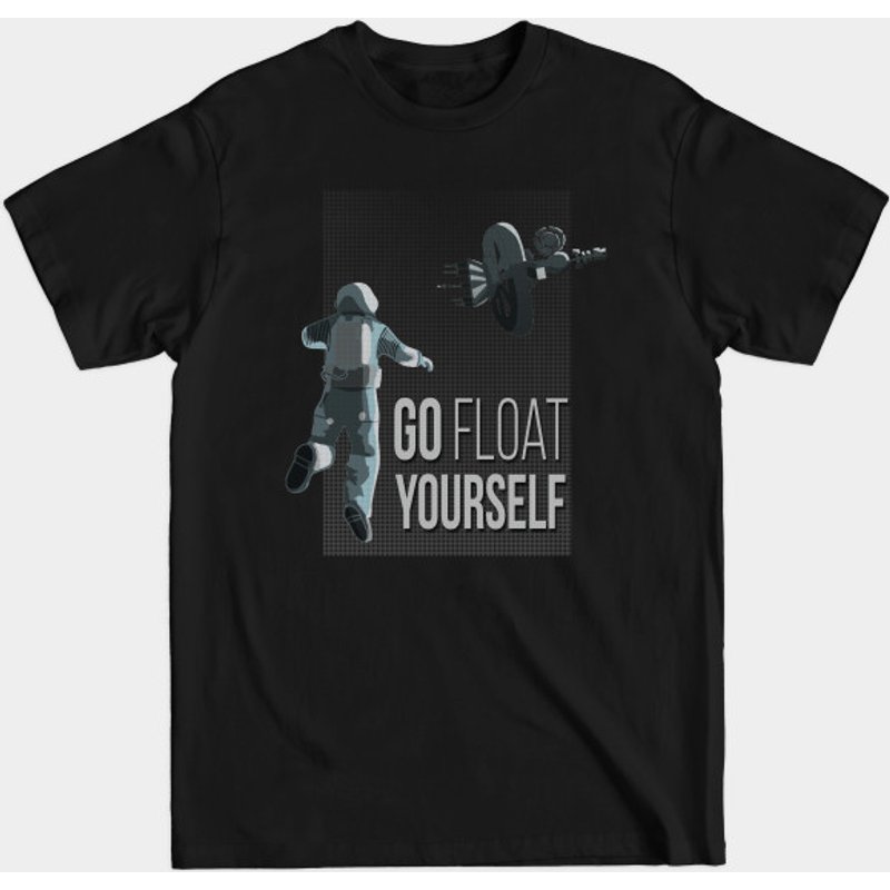 Go Float Yourself - The 100 T-shirt pour hommes en noir — T-shirts pour hommes