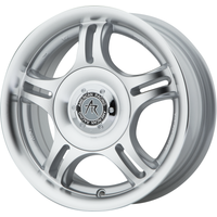 Roues American Racing AR95T Usinées avec Fini Transparent - 16x7