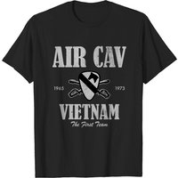 Air Cav Vietnam - The First Team Distressed T-Shirt for Men — Mens T Shirts