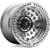 Fuel D102 Zephyr Beadlock Machined Wheels - 17x9 -6x139.7 — Wheels & Rims