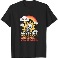 T-shirt noir pour hommes Murphy's Law