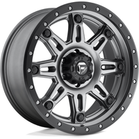 Roues Fuel D568 Hostage III Matte Gunmetal Noir - 20x9 - 5x150 — Roues et jantes