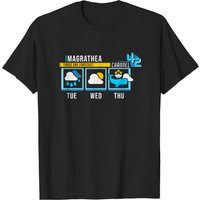 T-shirt Magrathea Forecast Hitchhikers Guide To The Galaxy pour hommes