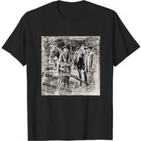 T-shirt pour hommes Wanted Smith & Jones Asj en noir