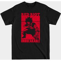 T-shirt pour hommes Red Riot Unbreakable en noir