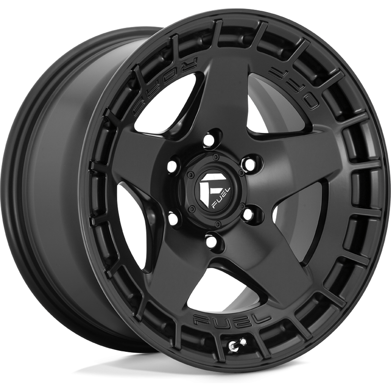 Roues Fuel D733 Warp Noir Satiné - 20x9 - Motif de boulons 5x120 — Roues et jantes
