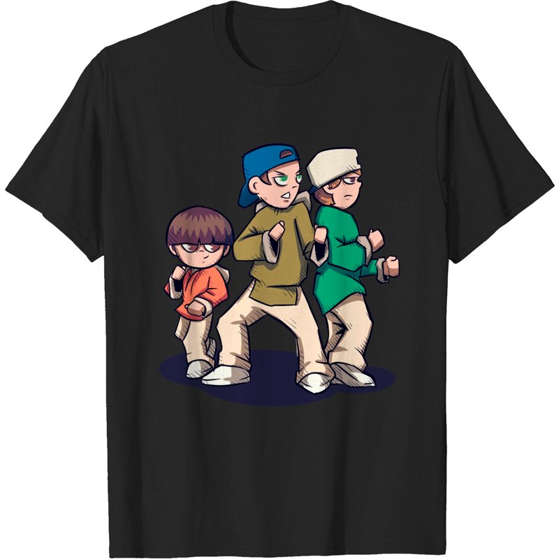 T-shirt pour hommes Three Ninjas - Noir — T-shirts pour hommes