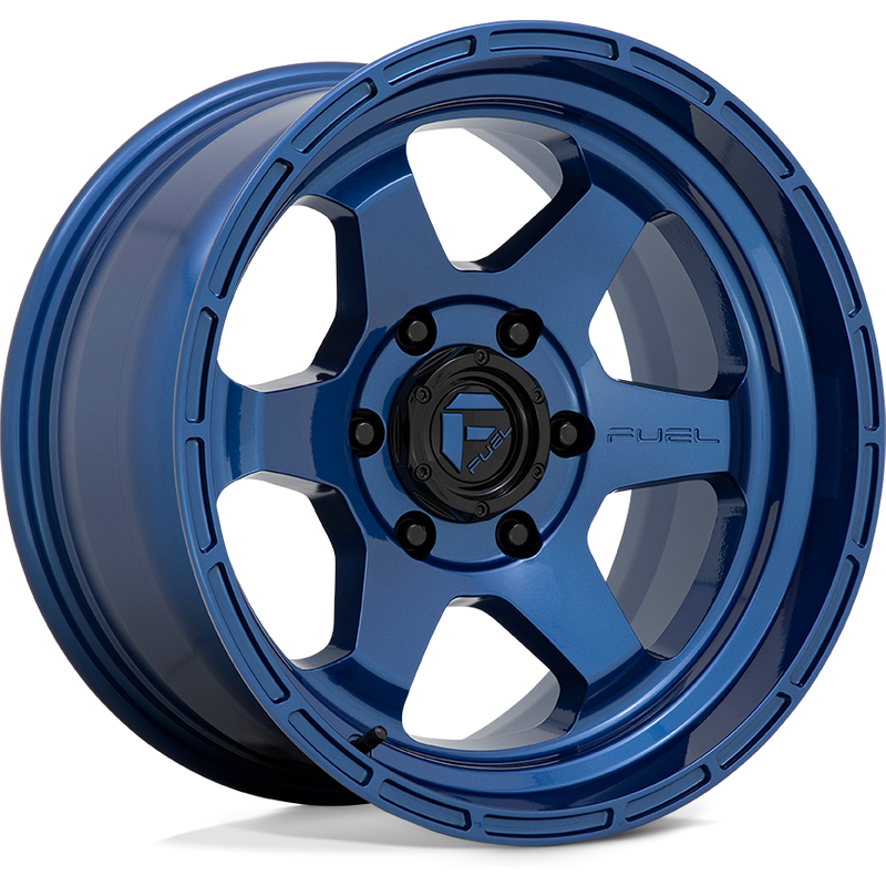 Fuel D739 Shok Dark Blue 17x9 Wheels - 6x114.3 Bolt Pattern — Wheels & Rims