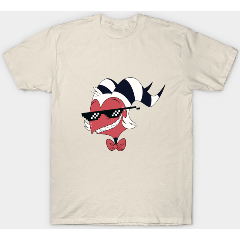T-shirt Moxxie Helluva Boss pour hommes - Noir — T-shirts pour hommes