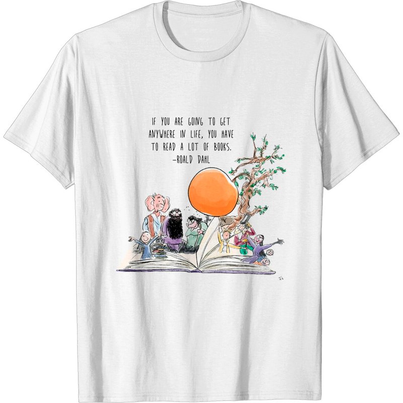 Roald Dahl Day Men's T-Shirt in Ash