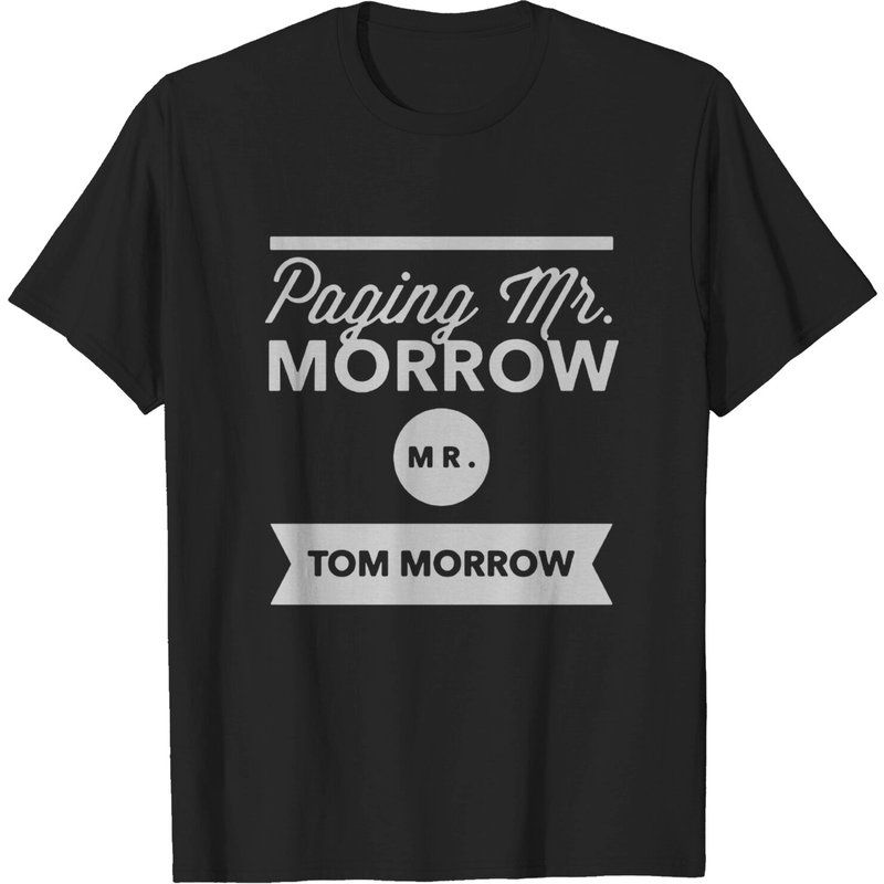 T-shirt pour hommes Paging Mr. Morrow — T-shirts pour hommes