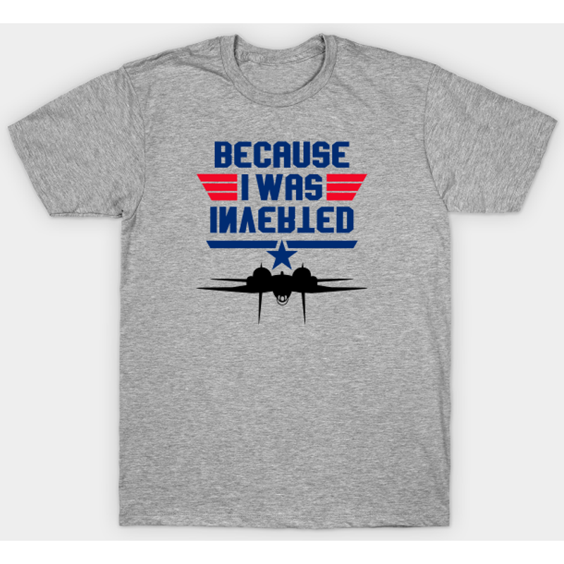 Because I Was Inverted - T-shirt pour hommes Topgun