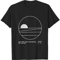 T-shirt pour hommes Mr Blue Sky Elo Design Graphique Minimaliste