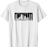 T-shirt pour hommes Skyline de Cincinnati USA