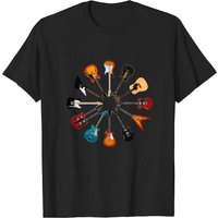 T-shirt pour hommes Circle Of Guitars - Guitare — T-shirts pour hommes
