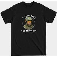 Vous avez l'air bien. Avez-vous des conseils ? - T-shirt Tropic Thunder pour hommes — T-shirts pour hommes