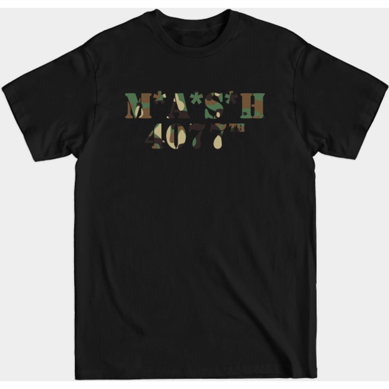 T-shirt pour hommes Mash 4077 en noir