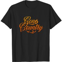 T-shirt Hommes Hommage aux Paroles d'Alan Jackson Gone Country — T-shirts pour hommes