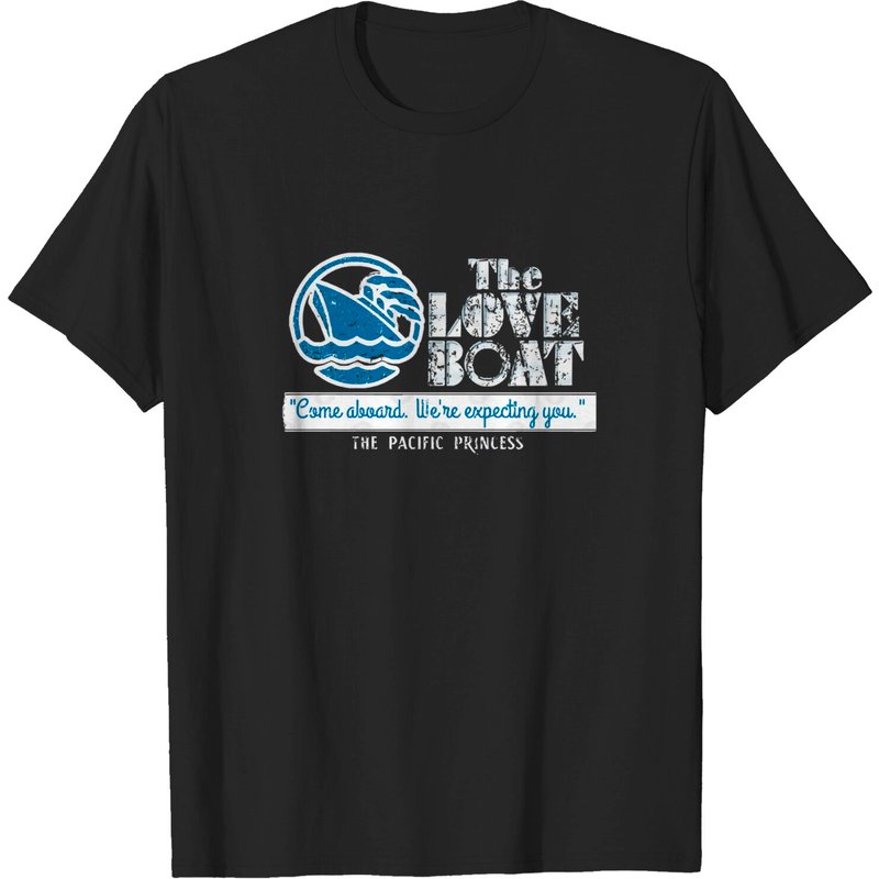 T-shirt pour hommes The Love Boat Distressed — T-shirts pour hommes