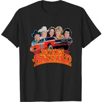 T-shirt Car And Band Dukes Of Hazzard pour hommes — T-shirts pour hommes