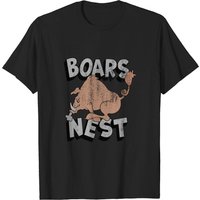 T-shirt Boars Nest Sign Mise en Page Empilée - Dukes Of Hazzard — T-shirts pour hommes