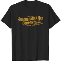 T-shirt pour hommes Susquehanna Hat Company en noir