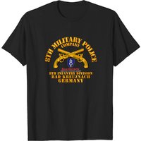 T-shirt pour hommes 8th MP Company - Bad Kreuznach Allemagne - Ge — T-shirts pour hommes