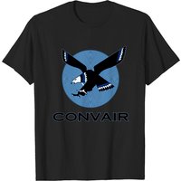 T-shirt Convair pour hommes en noir