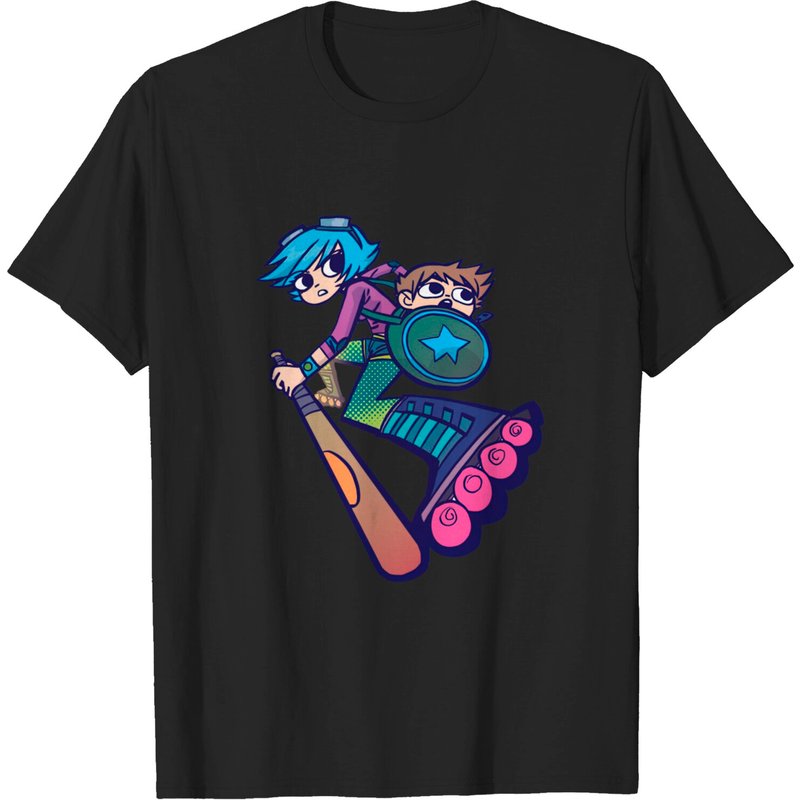 T-shirt Ramona - Scott Pilgrim pour hommes en noir