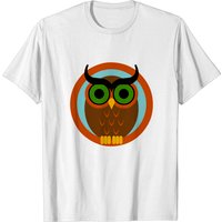 T-shirt pour hommes Owl Style Années 70