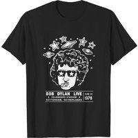 Bob Dylan - Live 1978 Men's T-Shirt — Mens T Shirts