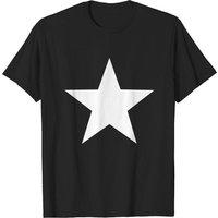 T-shirt pour hommes Star en noir