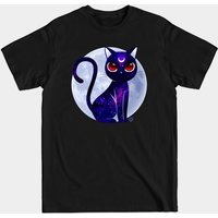 T-shirt Galaxy Luna pour hommes - Noir — T-shirts pour hommes