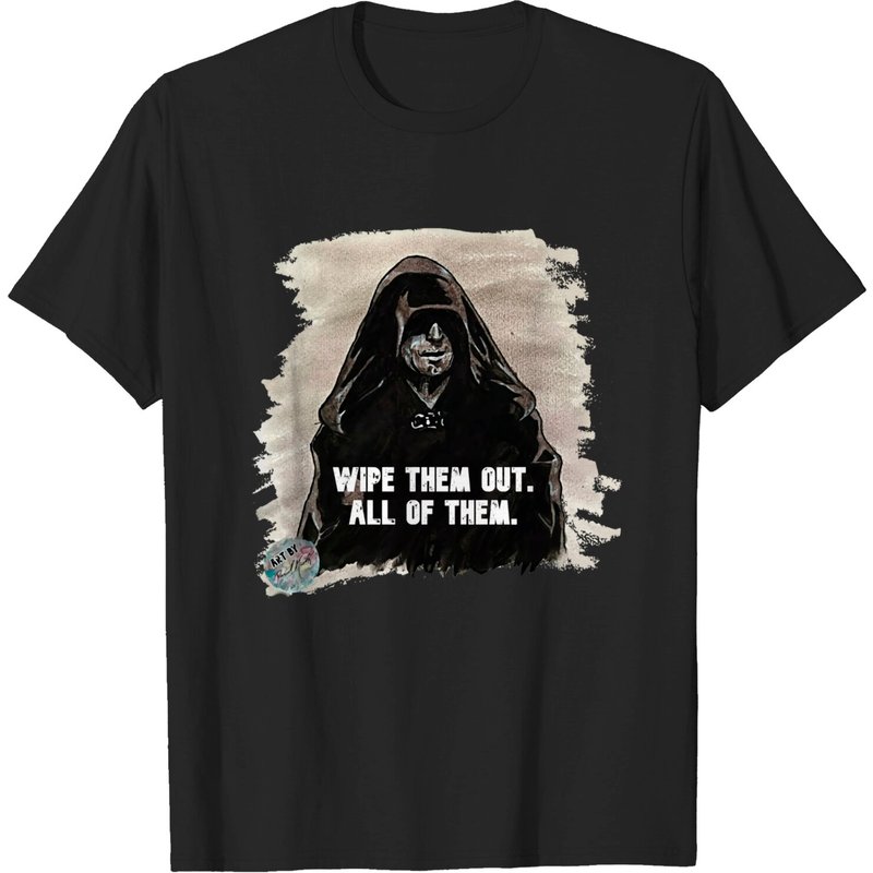 T-shirt Wipe Them Out de l'Empereur Palpatine pour hommes — T-shirts pour hommes