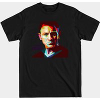 T-shirt pour hommes Daniel Craig Action Figures — T-shirts pour hommes