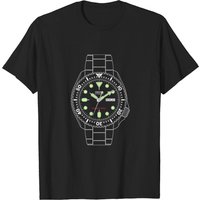 Seiko SKX 007 Men's Black T-Shirt