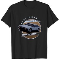 Delorean Men's T-Shirt in Black