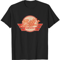 T-shirt Biff's Auto Detailing Rouge Vieilli - Retour vers le Futur